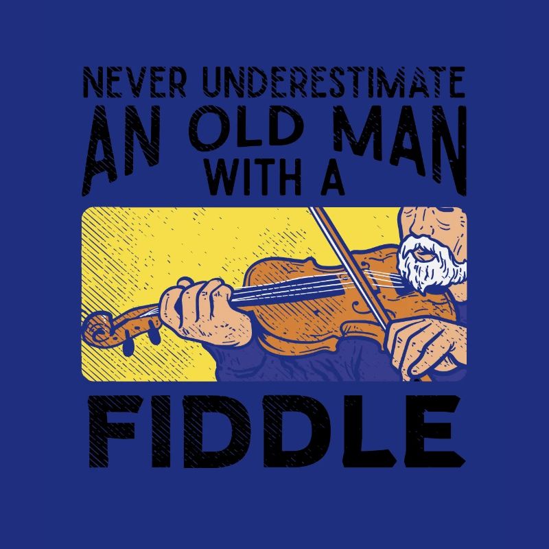 Violinist Old Man