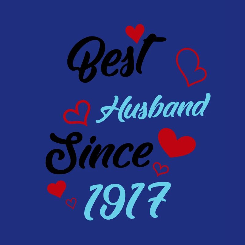 Bester Ehemann seit 1917 Hochzeit