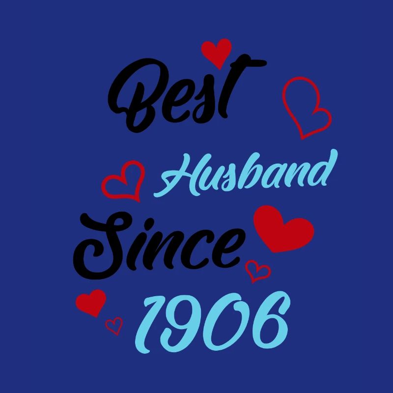 Bester Ehemann seit 1906 Hochzeit
