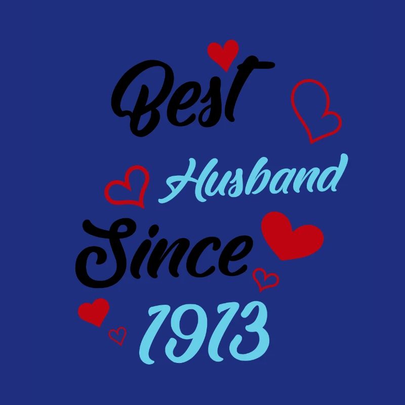 Bester Ehemann seit 1913 Hochzeit