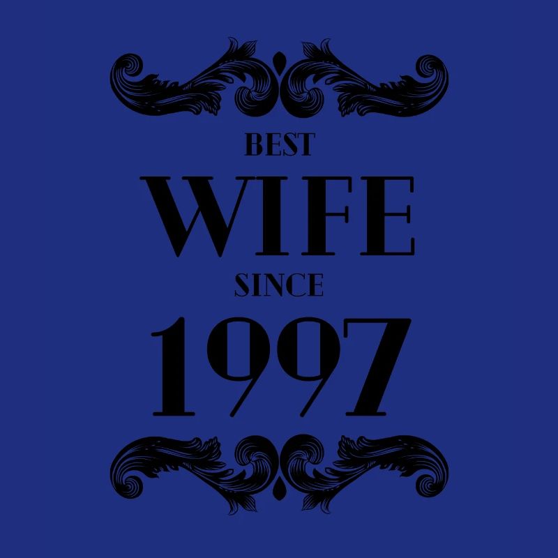 Beste Ehefrau seit 1997 Hochzeit
