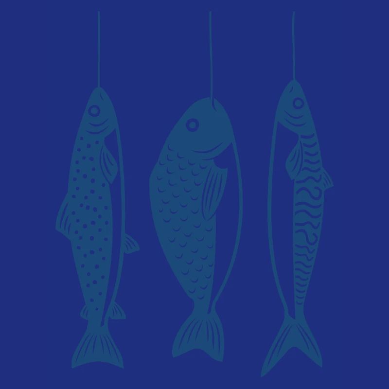 Fish on the hook