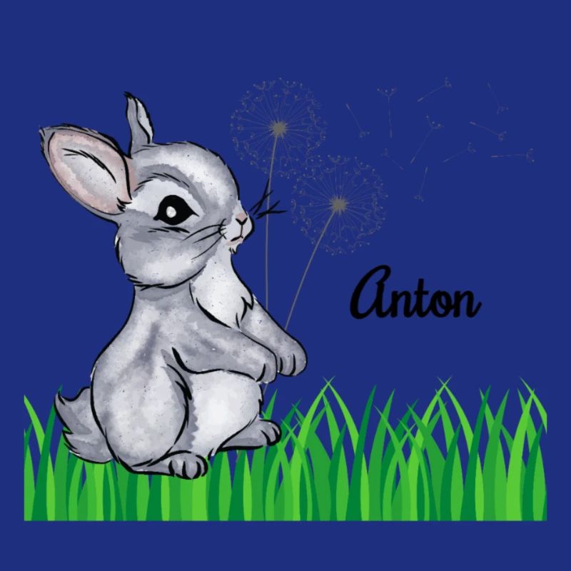 Rabbit Name Gift Anton
