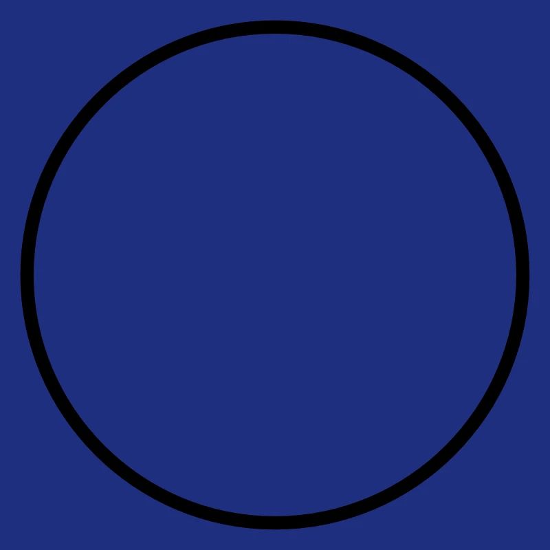 Mathematik Symbol - Kreis