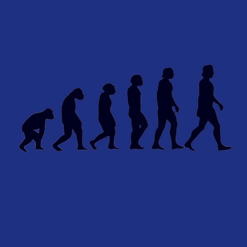 Evolution from monkey to man