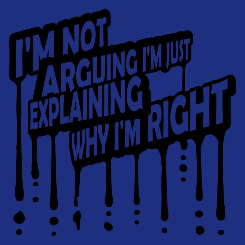 I m not arguing