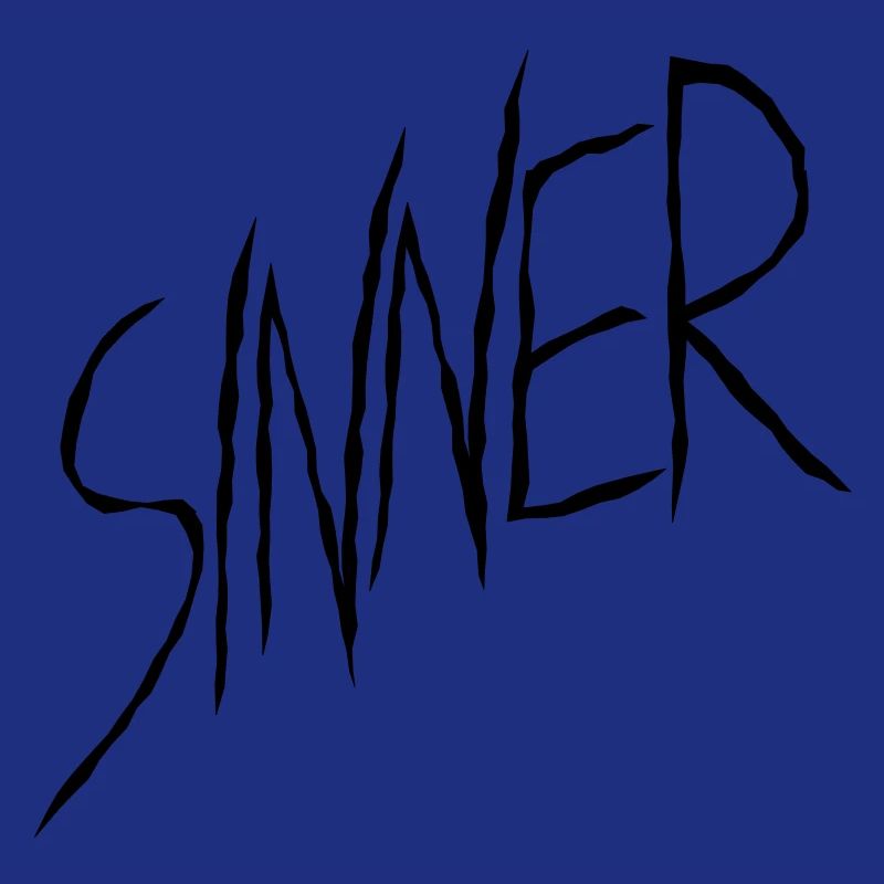 Sinner Text Design