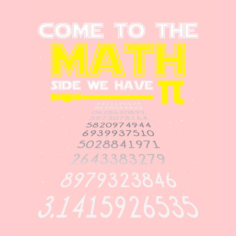Mathe Come to Math Side Pi Mathematiker Geschenk
