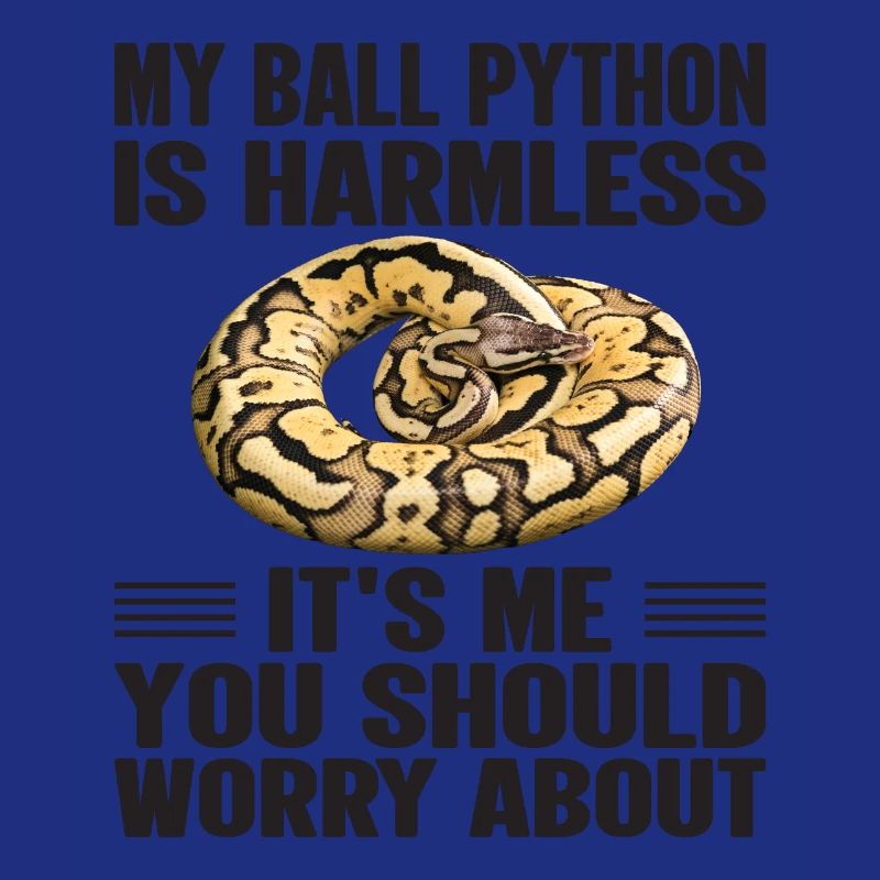Je suis inquiet - Ball Python Snake