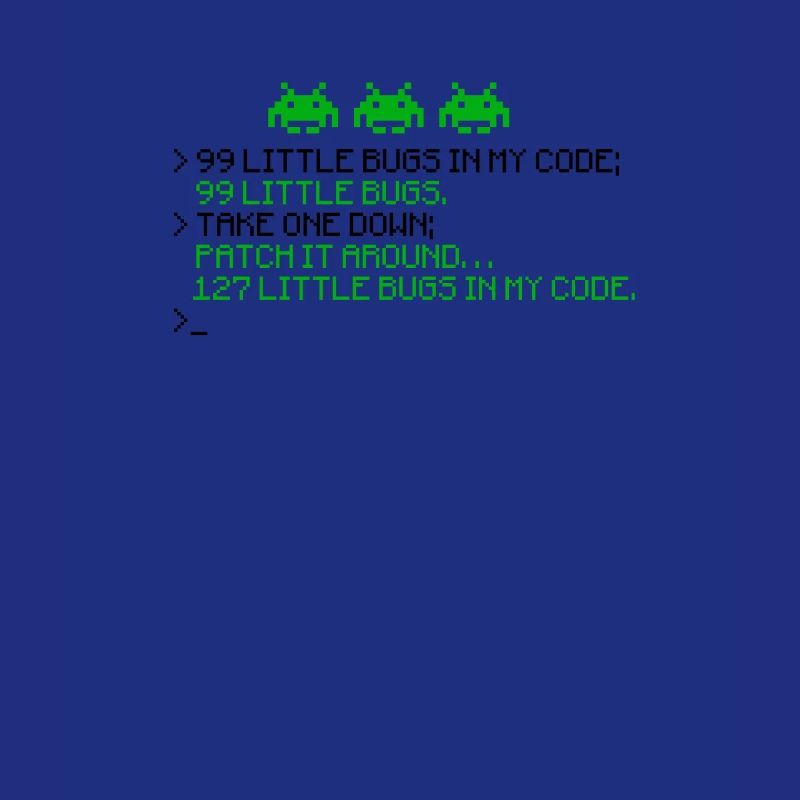 99 petits bugs dans mon code 99 petits bugs en prennent un