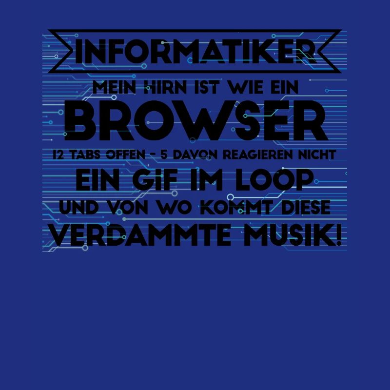 Informatiker Informatik Programmierer Nerd Geek