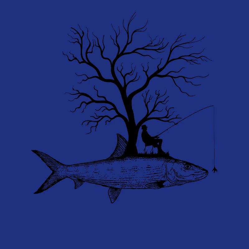 Graphic Tree - Fish Bone Fish