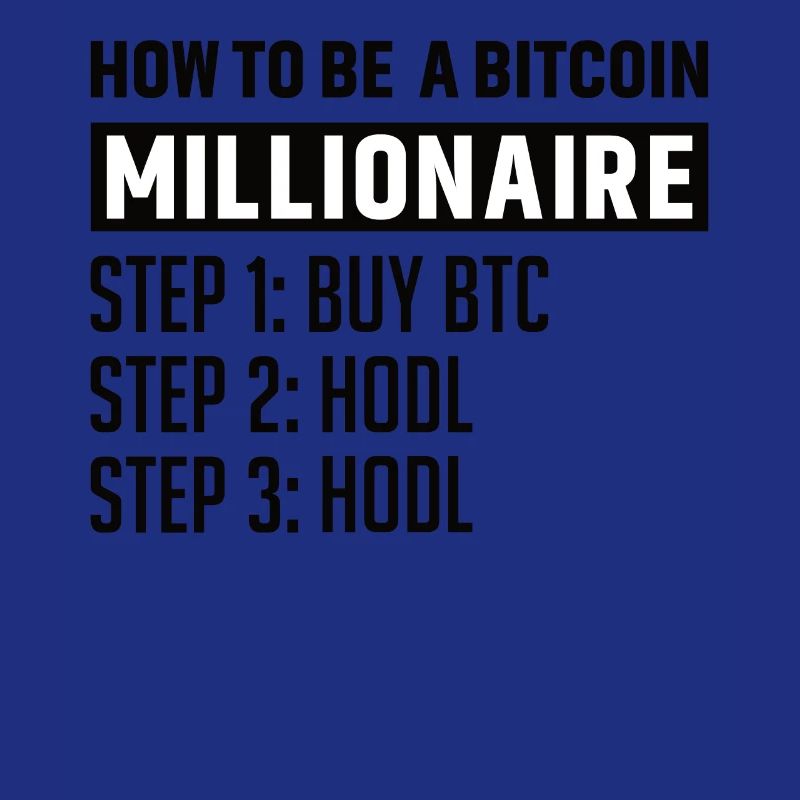 Bitcoin Plan B BTC Satoshi Krypto Hodl Maximalist