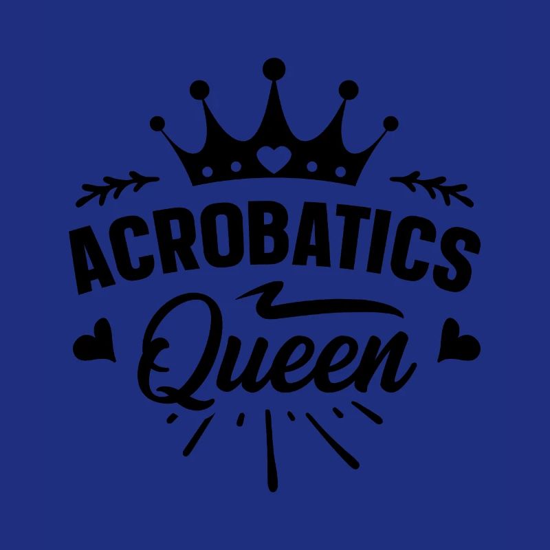 Queen Graphic Gymnast Gymnastics Acrobat Acrobatic