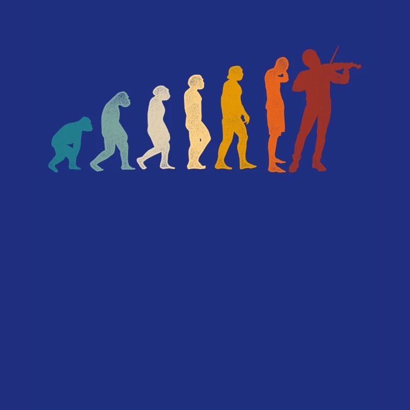 Violon Violoniste Evolution Retro