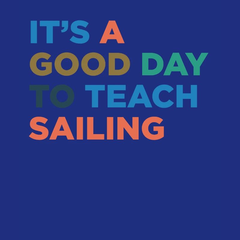 Teaching sailing trainers