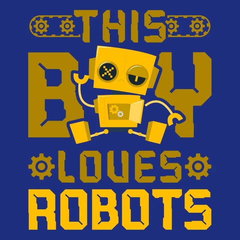 Robot Robotics Engineer Boy This