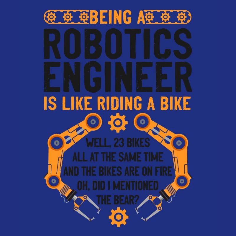 Robot Robotics Engineer Vintage