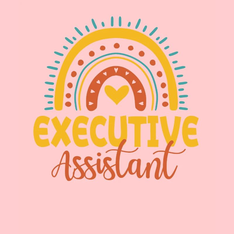 Assistentin Der Geschäftsführung Boho Rainbow