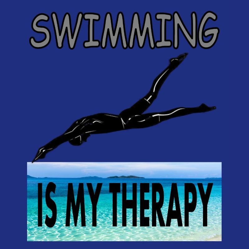 schwimmen Schwimmer Spruch tauchen Geschenkidee