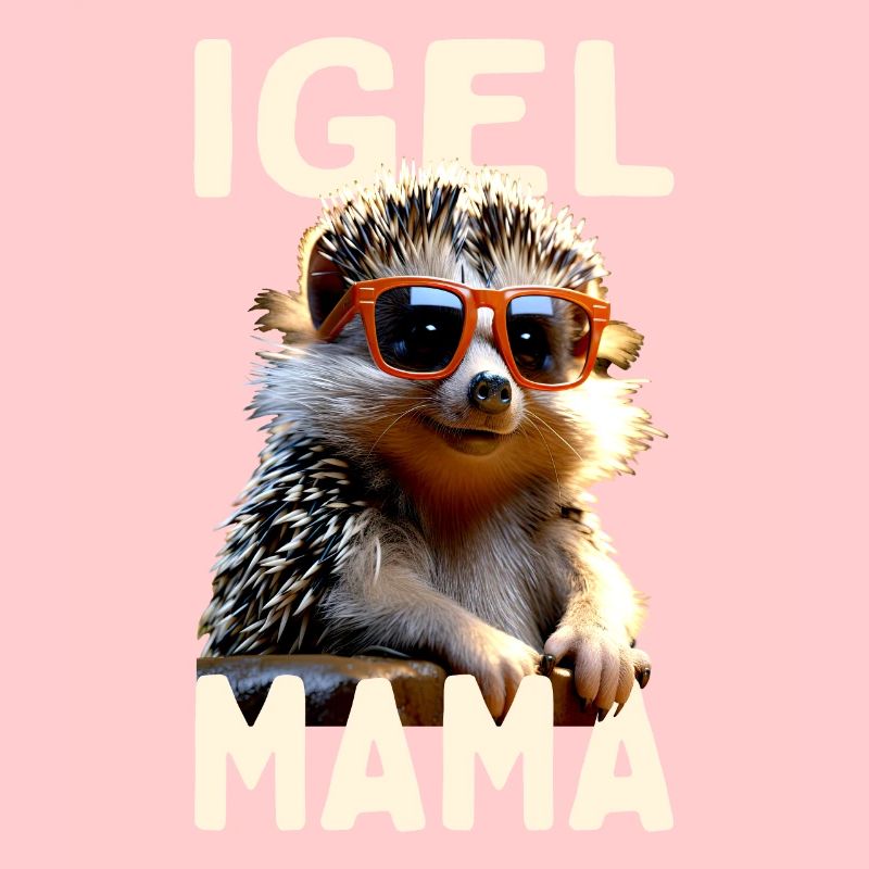 Igel Mama Mom Igelfrau Muttertag Igelmama Igel Mum