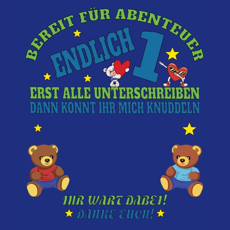 1. Geburtstag Junge Gästebuch Gästeliste
