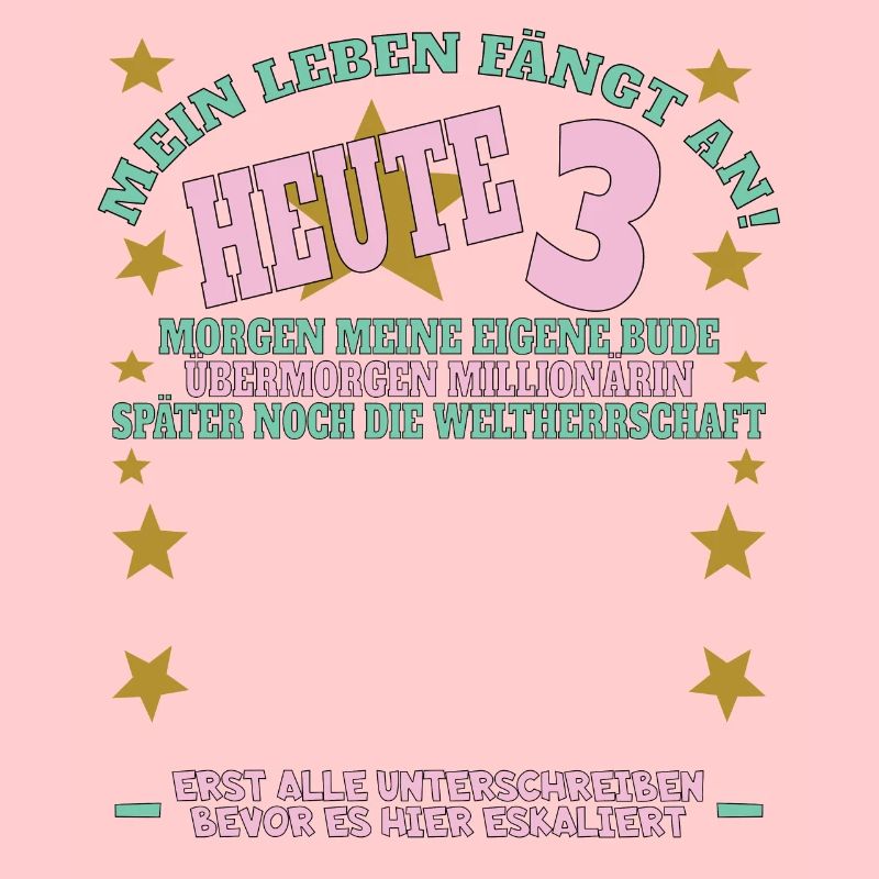 3. Geburtstag Mädchen & Junge Gästebuch