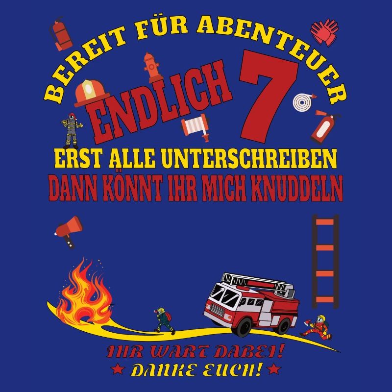 7. Geburtstag Junge & Mädchen Gästebuch