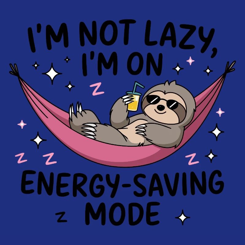Lazy Sloth Energy Saving