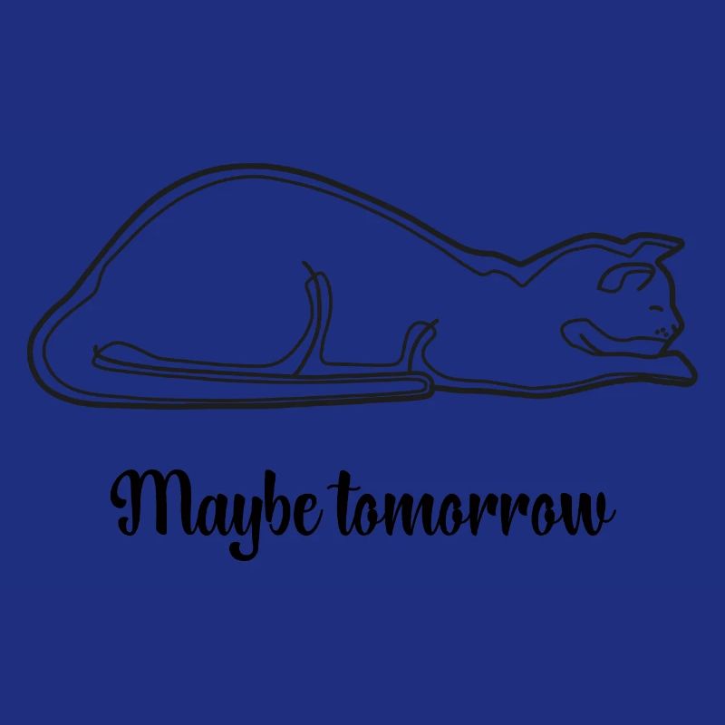 Maybe Tomorrow Cat / Black