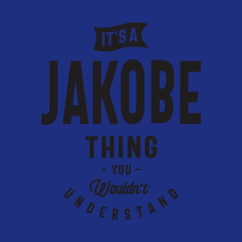 C’est une chose Jakobe - Nom Jakobe