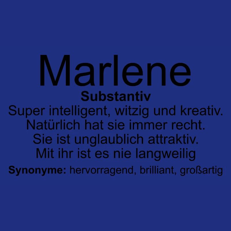Name Definition Marlene