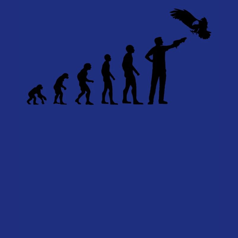 Falkner Greifvogel Evolution Falknerei Geschenk