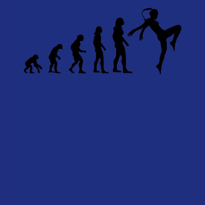 Kickboxerin Evolution Kickboxen Geschenk Damen