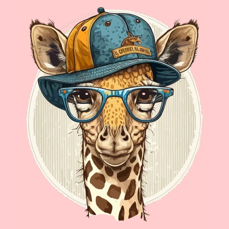 Modische Giraffe