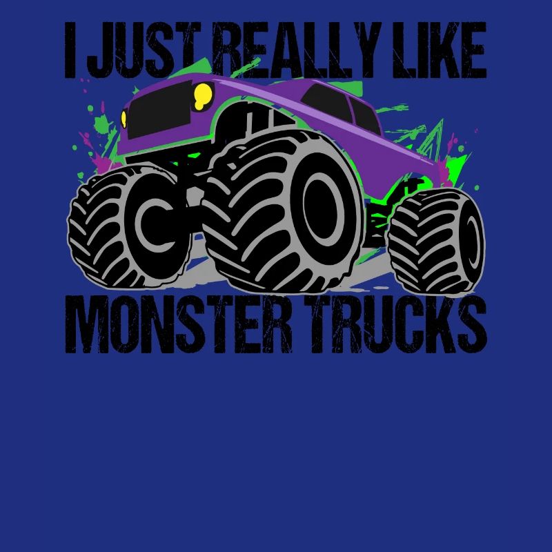 Monstertruck Farbexplosion Dynamik