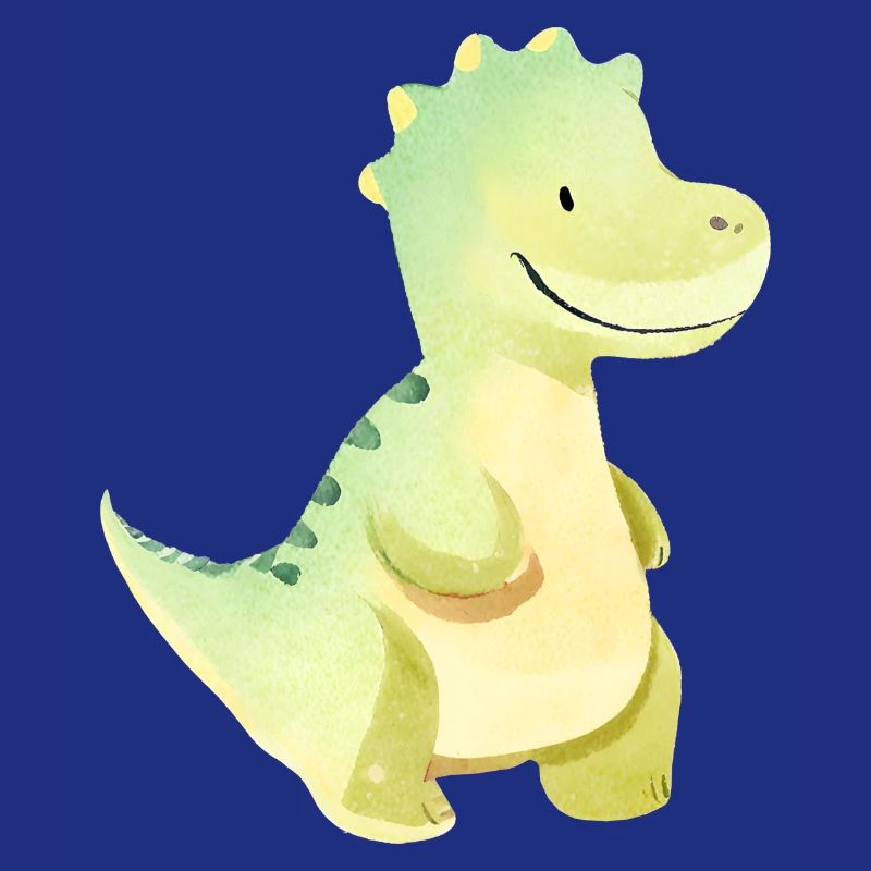 Süßes DinoDesign grün Kinder