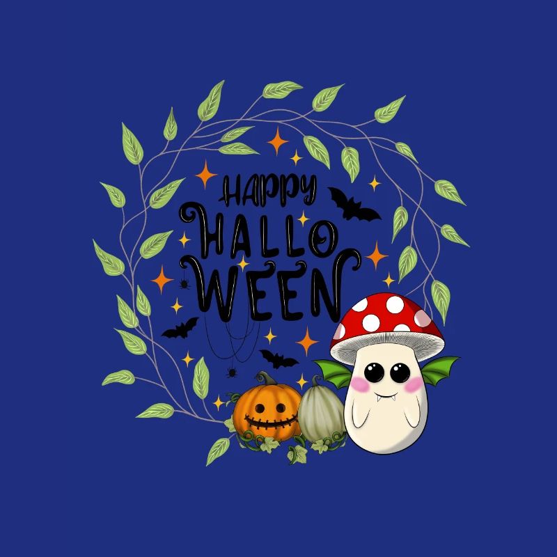 Happy Halloween Toadstool