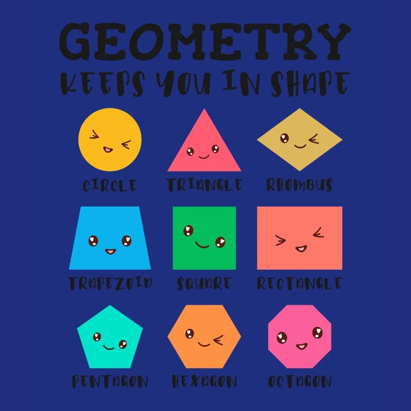 Geometry keeps you in shape, geometric shapes