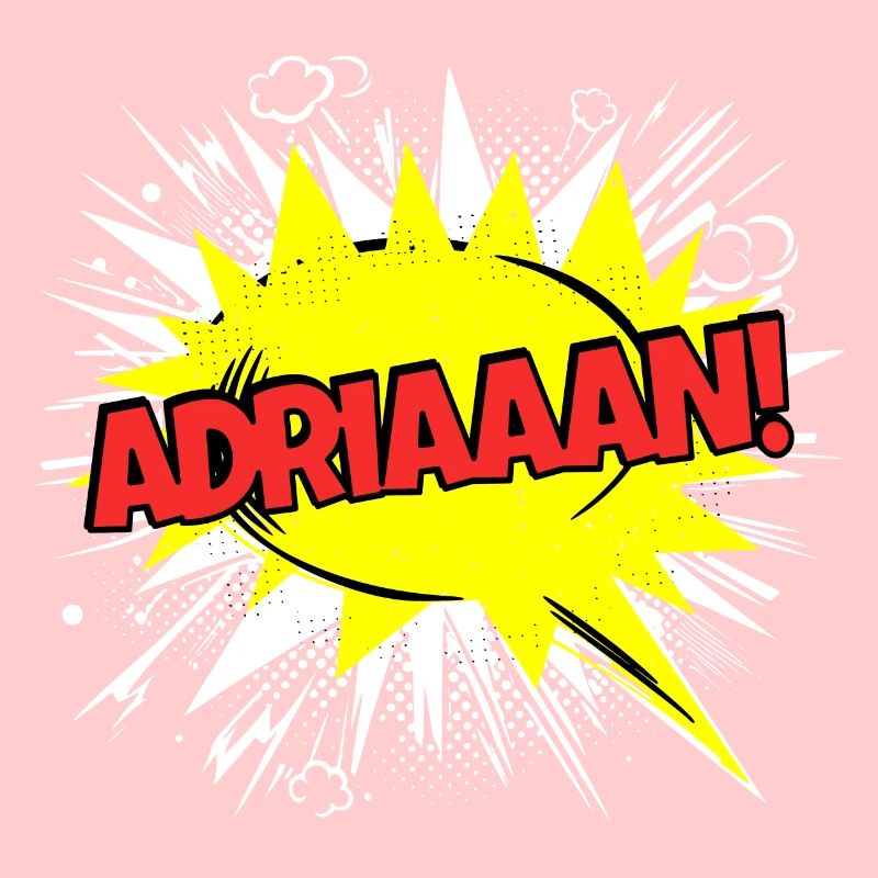 Adrian Name Lustige Sprechblase Adriaaan!