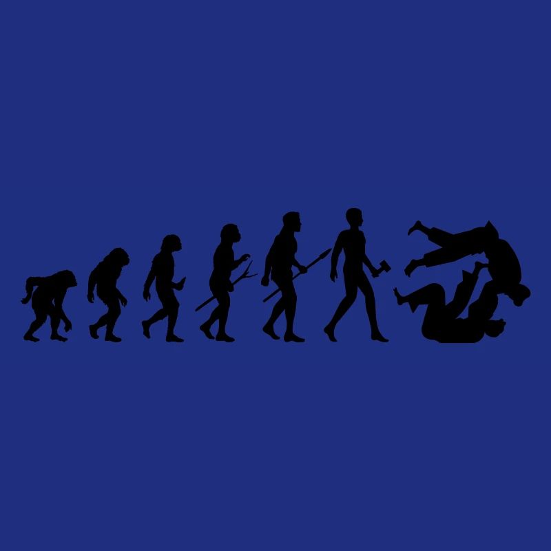 Évolution Judo | | d’arts martiaux Couleur modifiable