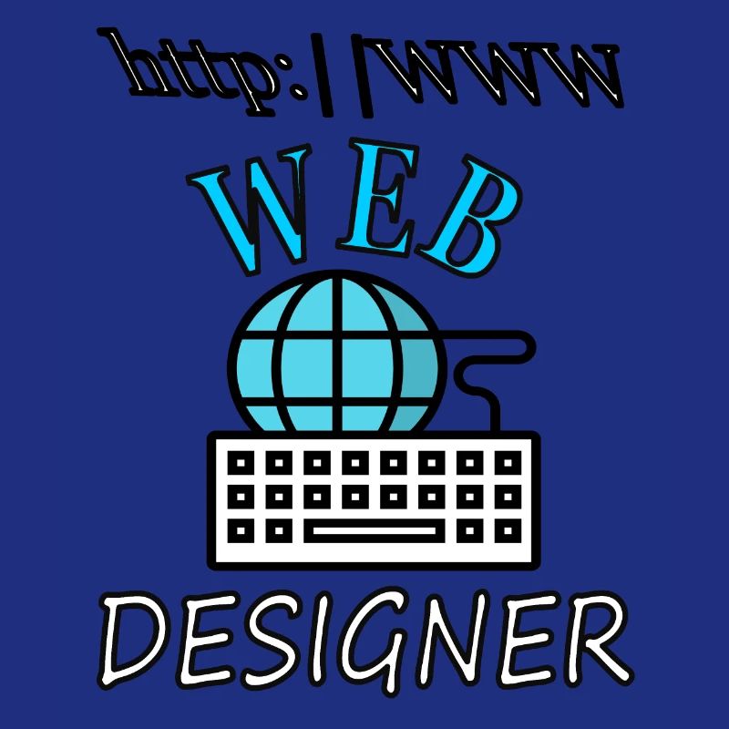 Ich bin Web Designer Website Internet Geschenkidee