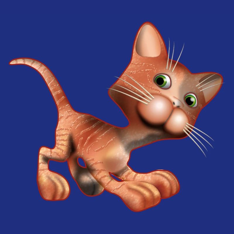3D cat
