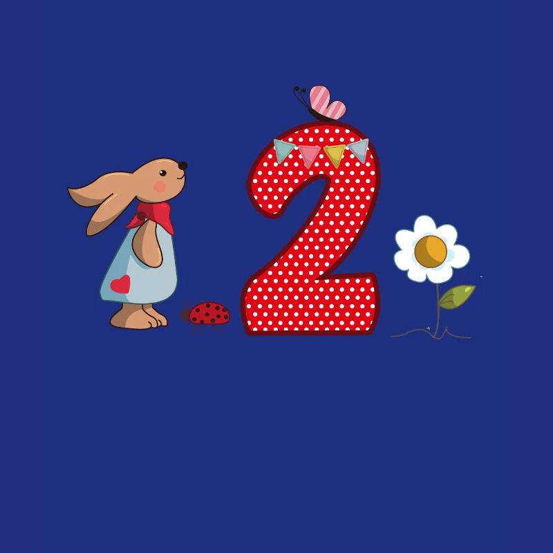 ich bin 2 zweiter Geburtstag Mädchen Geschenk zwei