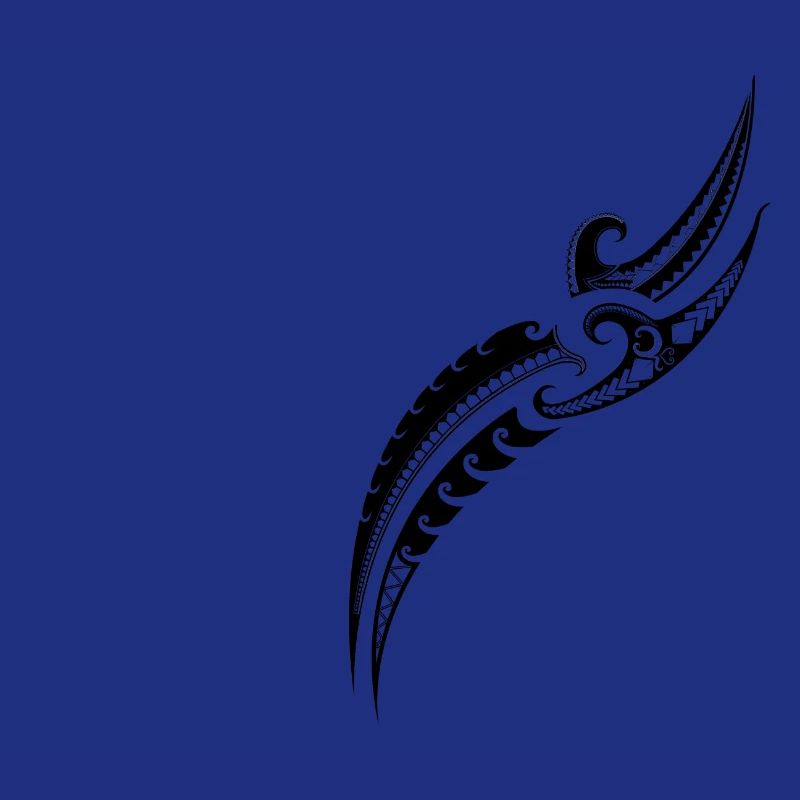 Tribal Warrior Pattern - Traditionelles Polynesier