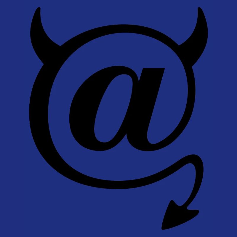 Devil @ Teufel Nerd Symbol Programmierer IT