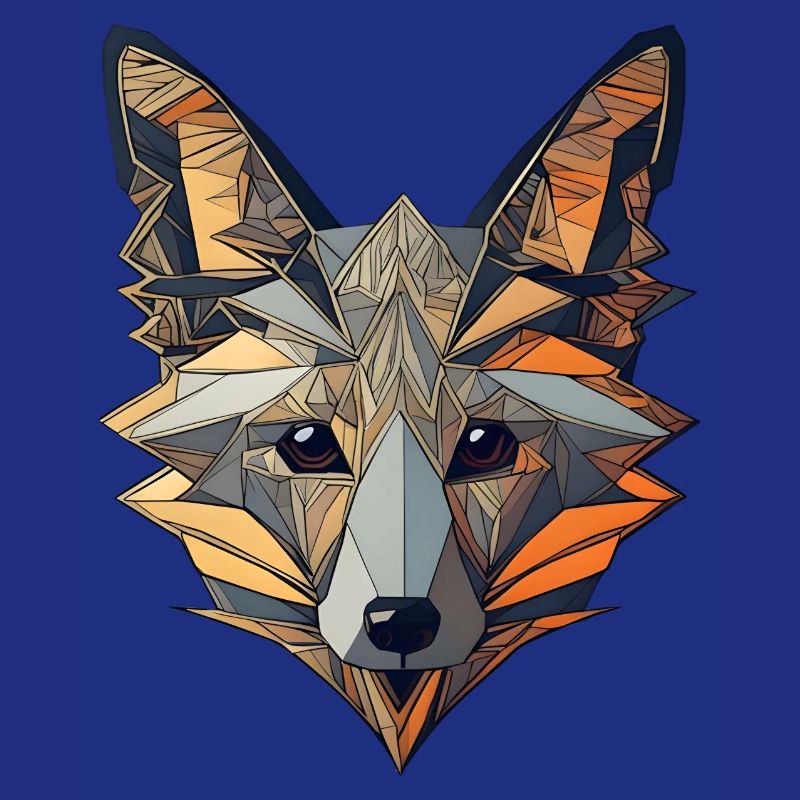 Art abstrait Fox