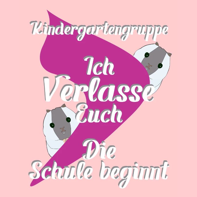 Kindergartengruppe ich verlasse Euch
