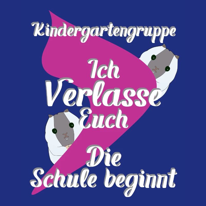 Kindergartengruppe ich verlasse Euch