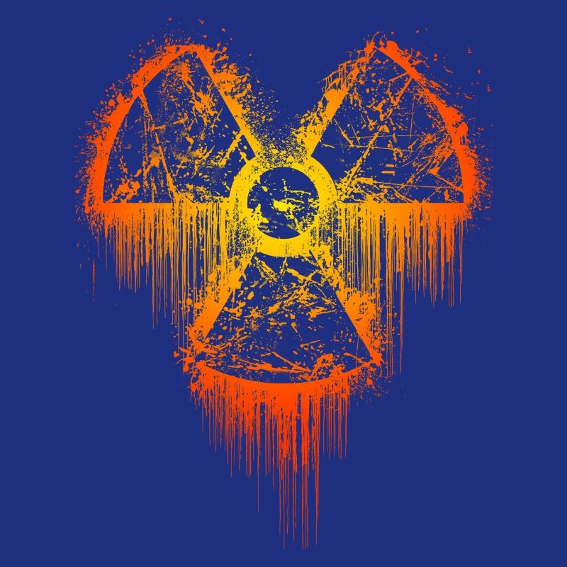Atomic reactor nuclear radioactive irradiated gothic